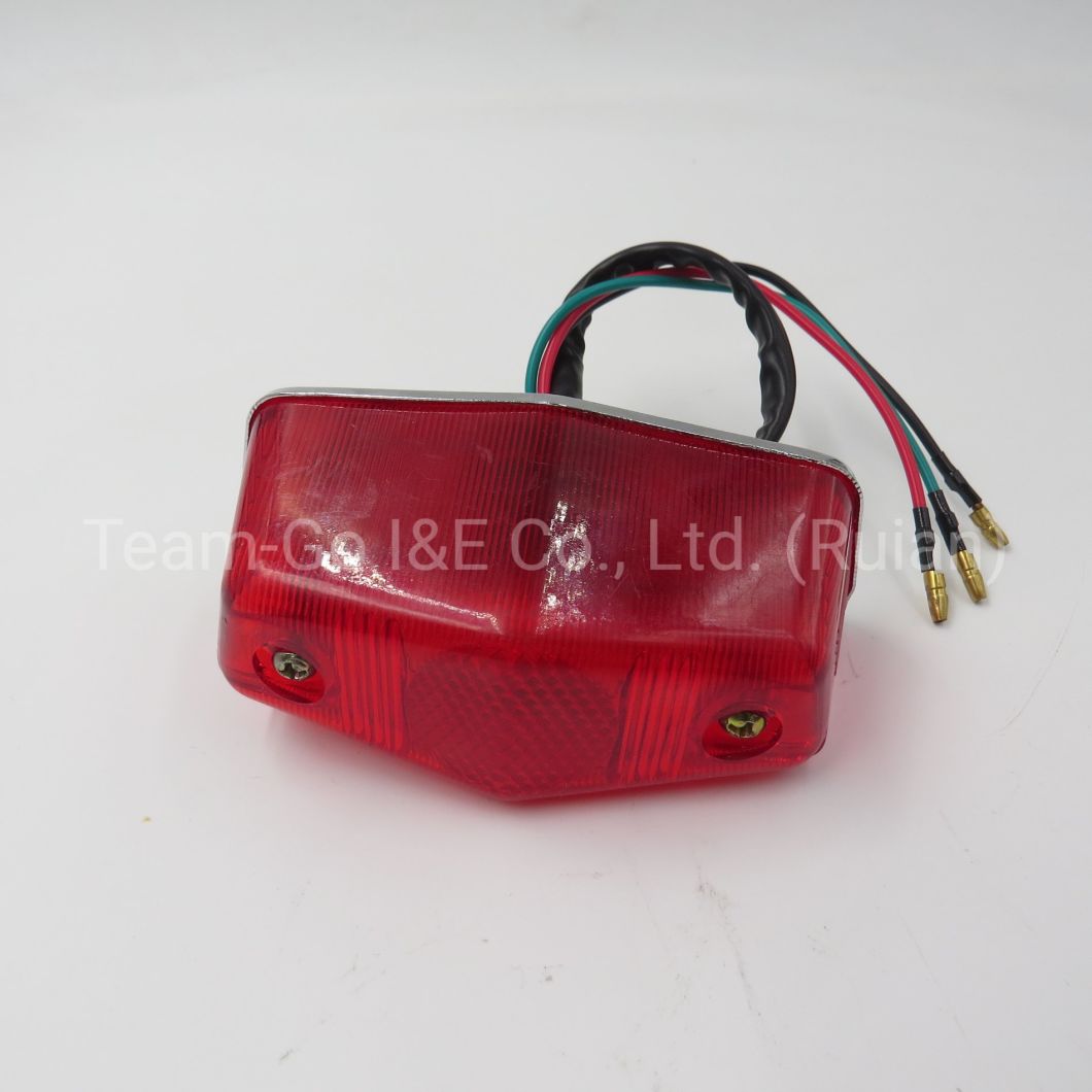 Motorcycle Tail Light of Signal Notice