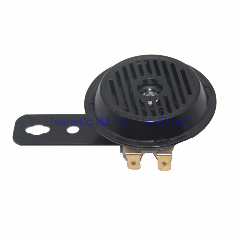 12V Motorcycle Horn Universal Waterproof Electric 105dB Black