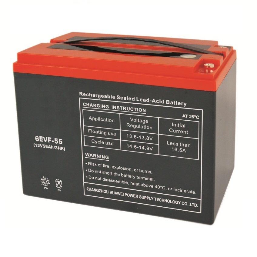 Electric Motorcycle Acid Lead Battery 6-Evf-80 12V 80ah 3hr