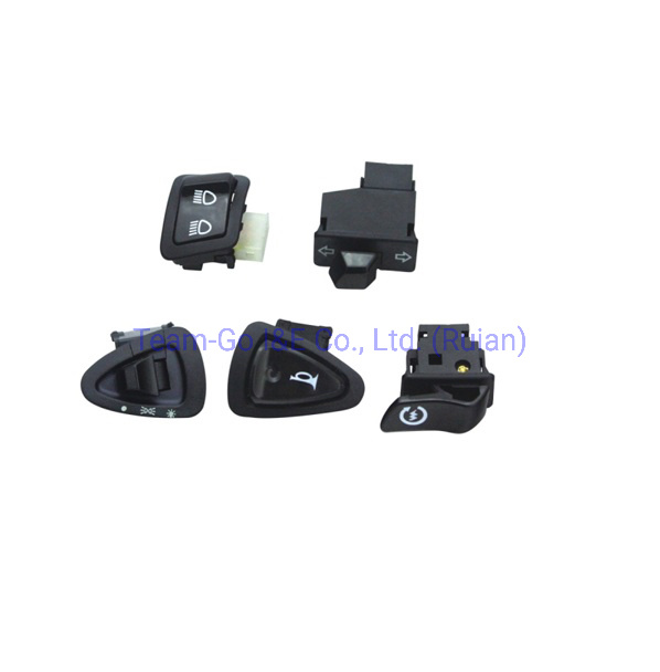 Motorcycle Parts Head Light Horn Dimmer Turn Starter Single Switch Button Set with Best Quality