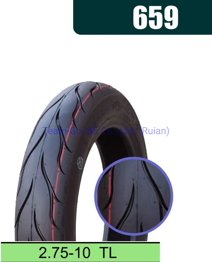 Electric Motorcycle Tyre for Various Sizes 1.40X2.50/2.75-10