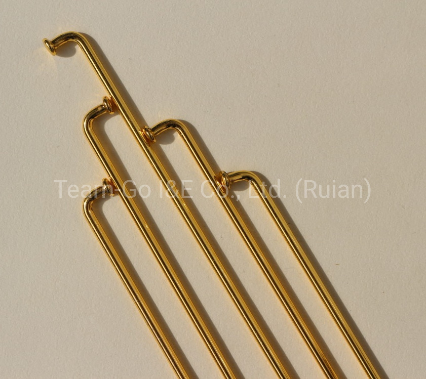 Colorful Motorcycle Spokes with Nipples with High Quality and Strength