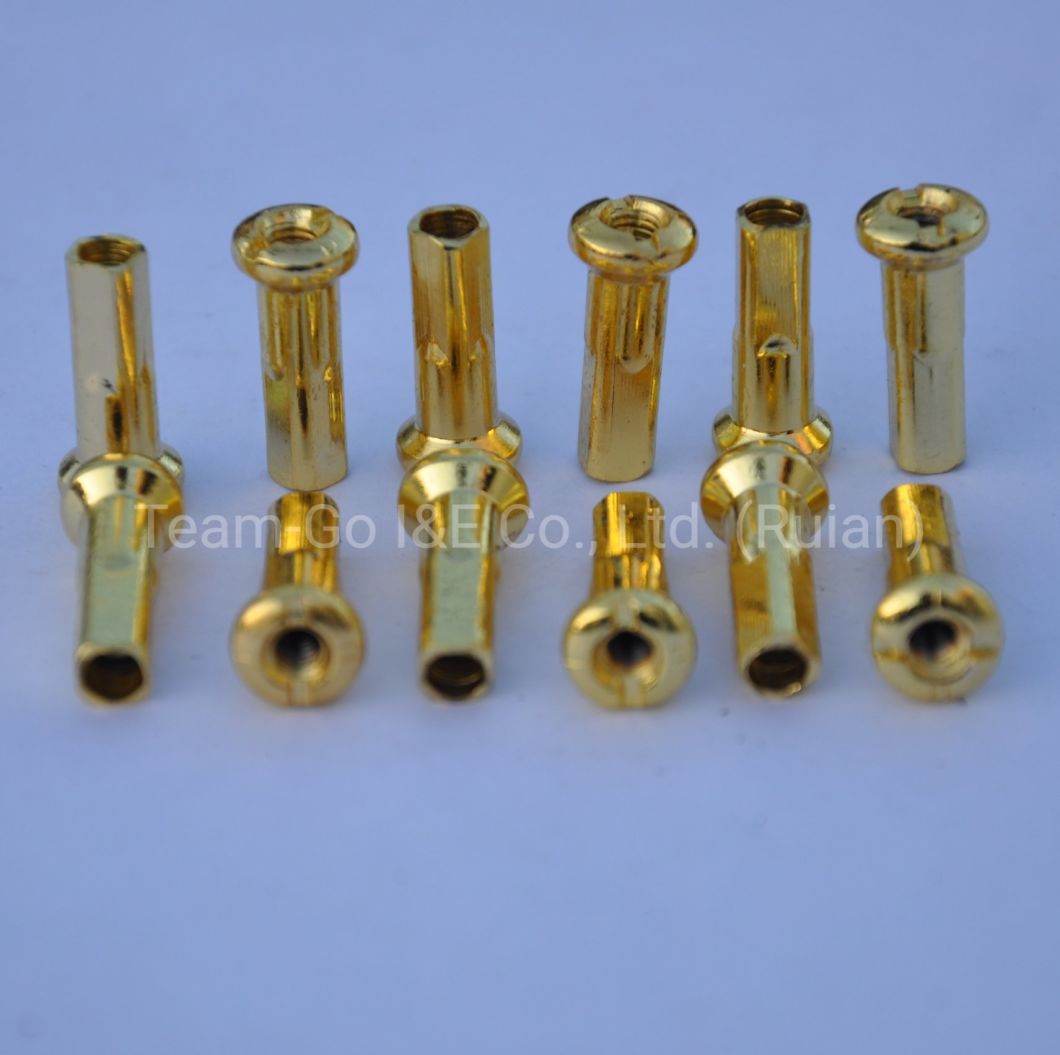 High Quality and Strength Motorcycle Spokes with Nipples