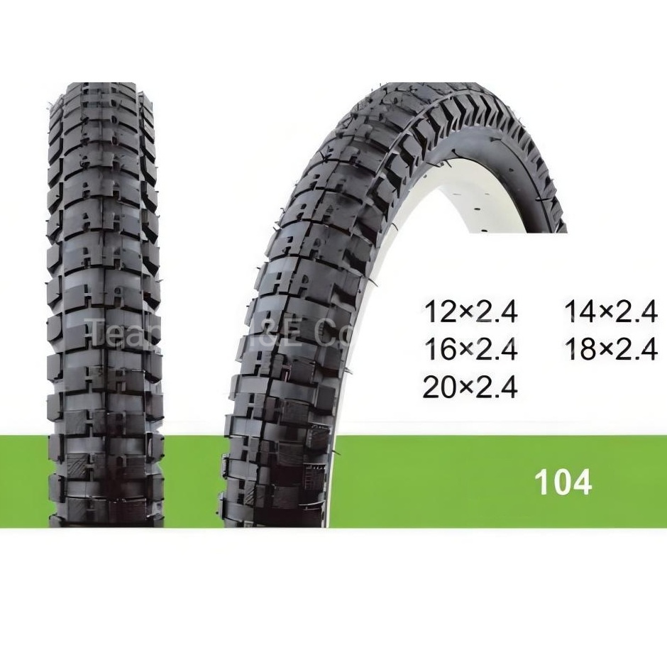 Bicycle Tyre with Various of Types 12X2.4 etc.