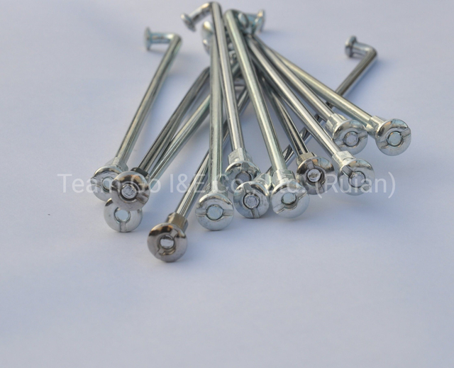 Motorcycle Spokes with Nipples with High Quality and Strength