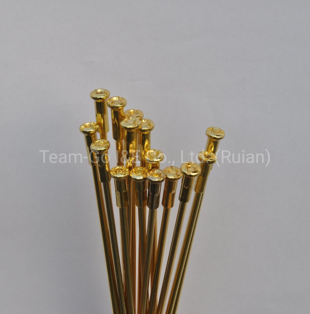 High Quality and Strength Motorcycle Spokes with Nipples