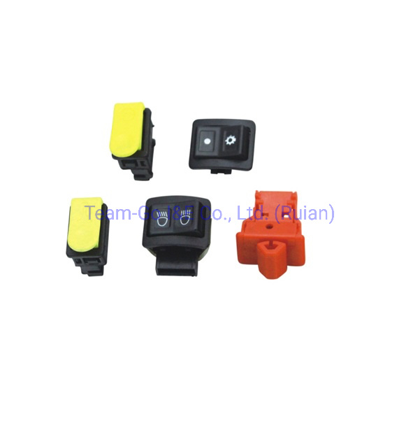 Motorcycle Parts Head Light Horn Dimmer Turn Starter Single Switch Button Set with Best Quality