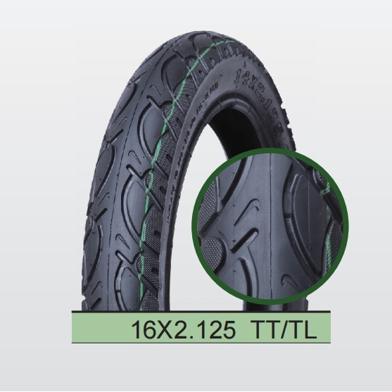 Tyre for Electric Motorcycle with Various Type 16X2.50/16X2.125