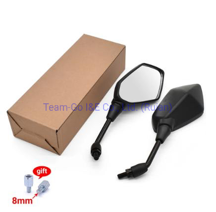 Motorcycle Rear View Mirrors for Tvs160/1802 Bajaj Puisar200 Tys RTR 10mm 8mm Back Side Convex Mirror