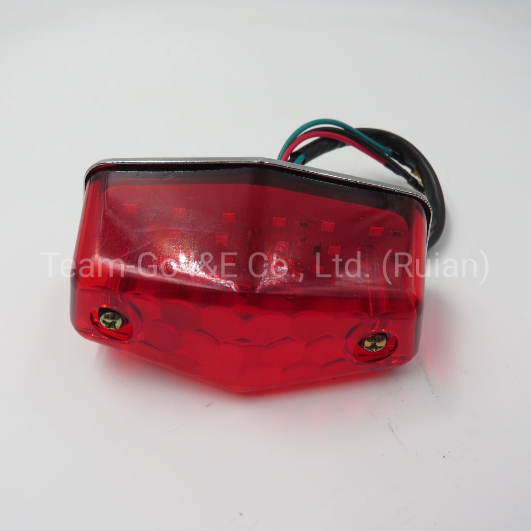 Motorcycle Tail Light of Signal Notice