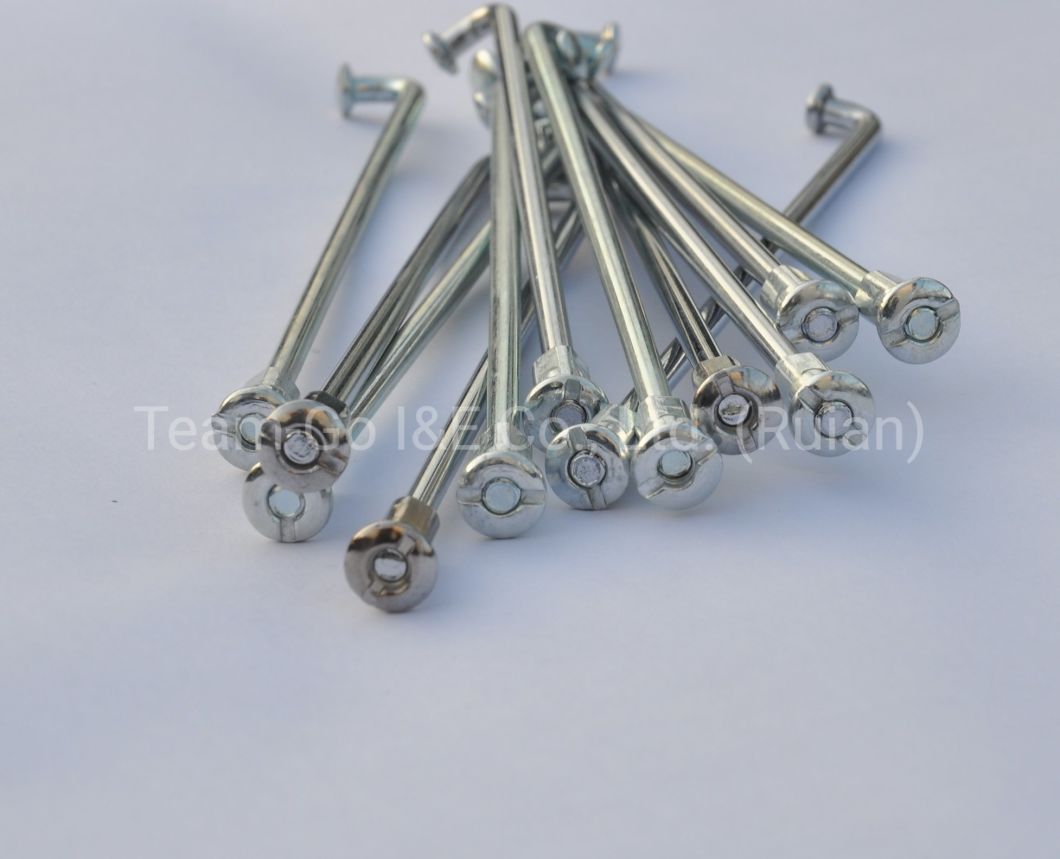 Motorcycle Spokes with Nipples with High Quality and Strength