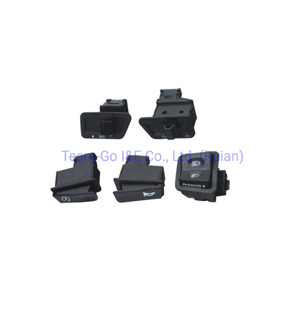Motorcycle Parts Head Light Horn Dimmer Turn Starter Single Switch Button Set with Best Quality