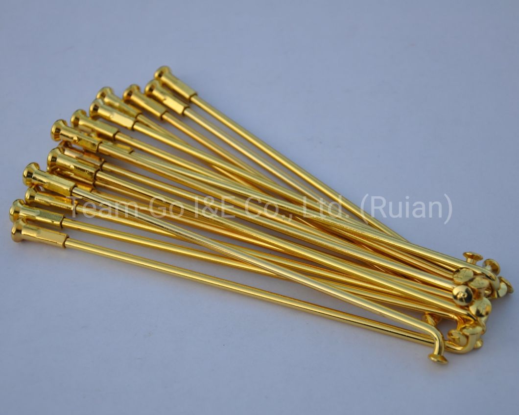 High Quality and Strength Motorcycle Spokes with Nipples
