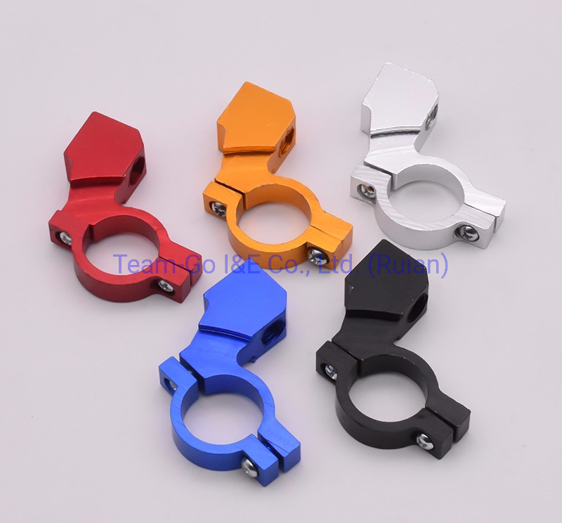Universal Aluminum Motorcycle Rearview Handlebar Mirror Mount Holder with Different Color