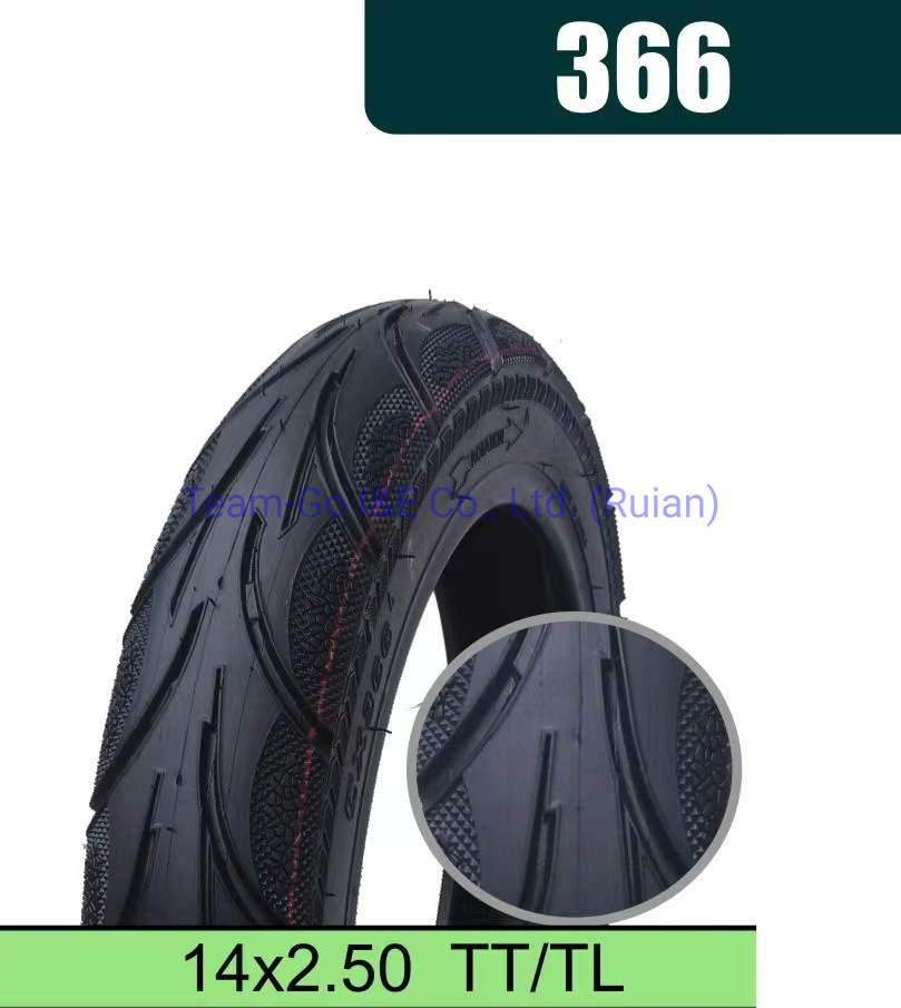Electric Motorcycle Tyre for Various Sizes 1.40X2.50/2.75-10