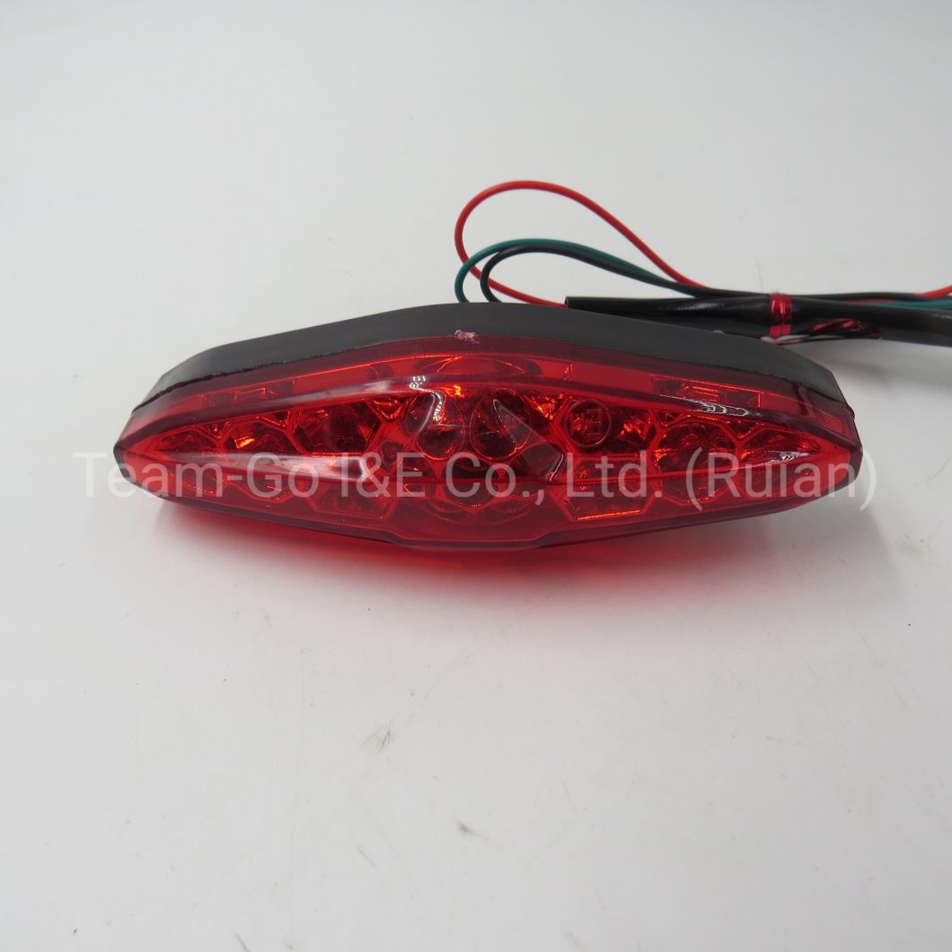 Motorcycle Tail Light of Signal Notice